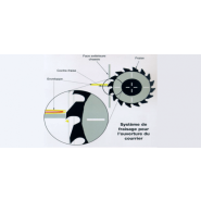 Ouvre-lettre adapté au traitement de gros volumes de courrier entrants - Vitesse de traitement 45000 enveloppes/h -OLF 45_1