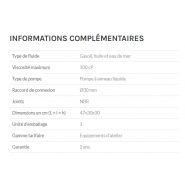 Pompe ATEX - Piusi S.P.A. - dimensions 47x30x30 cm - pompe à anneau liquide en bronze pour transfert de fluides clairs_1