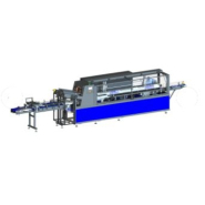 Suremballeuse modulable avec cadence de 80 packs/min destiné au suremballage compact de barquettes, bouteilles et pots - amc550_1