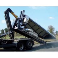 Abri amovible autostable - cache-conteneurs et abris poubelle - pop industrie - pour benne à déchets_1