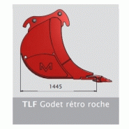 Godet de pelle pour rocher - système intégré de transport BTS - Martin_1