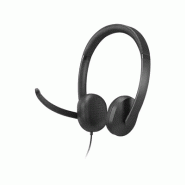 Lenovo VoIP Headset 5000 Casque Avec fil Arceau Bureau/Centre d'appels USB Type-C Noir_1