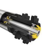 Série 3870 - Rouleaux motorisés Interroll - Vitesse de convoyage max. 0,5 m/s - Accouplement par friction et construction robuste_1