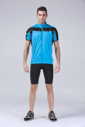 Short de cyclisme - Réf: S187M - Tissu léger extensible Cool Dry - Marque: Spiro_1
