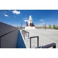 Sl505 arceau urbain lotlimit - mmcité 1 a.S. - en acier - hauteur 1005 mm_2