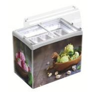 Vitrine à crèmes glacées pour chr, traiteurs, boulangeries, pâtisseries, marchands de glace et snacks - vic creamy 220 iarp