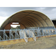 Bâtiment pour bovin à viande économique, simple et évolutif - Tunnel d'élevage TOUTABRI_1