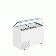 Congélateur vitré de glace UDRS10 (431 / 342) Blanc TEFCOLD_1