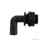 Coude de trop-plein d'incorporateur complet Ø25 - Raccord, joint et écrou - Référence : PUAP25KP25_1