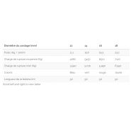 Longe Raptor Bull - cordage marin Marlow Ropes - double tresse épissable - diamètre 12 à 18 mm_1