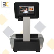 Balance commerciale à ticket et caisse tactile BM5 Junior Bi-Corps - Acier inoxydable avec écran LCD tactile et imprimante intégrée_1
