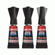 Colle glue gel super glue 3 Power Flex LOCTITE - résiste à l'eau - 3 g - intérieur/extérieur_1