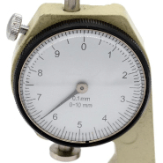 Contrôleur d'épaisseur haute qualité - lecture 0,1 mm - plage 0-25 mm - modèle 200 mm - référence 130820C_1