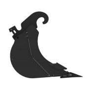 Godet d'excavation-mini-pelle - caterpillar finance france - 700 mm (28 in) - poids 66 kg_1