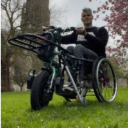 Handbike Tout Électrique - Lomo GX 16 avec Accélérateur bi-directionnel et Assistance à la traction_1