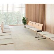 Line-Wood - Banc-poutre design modulable et innovant avec coques en bois et finitions variées_1