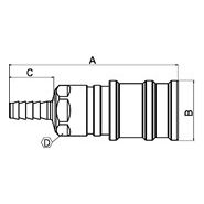 Série 287 ultraFLOW DN 5 - Coupleur CEJN en aluminium - Refroidissement haute performance_1