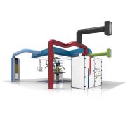 Armoire traitement air hygiène 8000 m3/h espace réduit bloc op clinicair 2_1