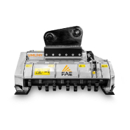 Broyeurs à transmission hydraulique pour pelles UML/HY - rotor à outils fixes ou marteaux mobiles_1