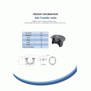 15mm Drop-in Fixing Ball Transfer Unit, zinc_1