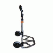 Diable aluminium télescopique et pliable - STR200N - capacité 200 kg - léger et compact_1