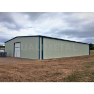 Entrepôt modulaire gamme Ecorapid - structure métallique préfabriquée pour chantiers, dépôts ou centres de production - Cualimetal_1