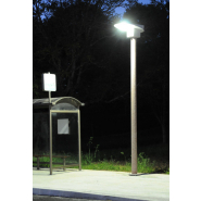 Lampadaire solaire urbain à LED_2