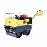 Rouleau duplex VR6500 KF3 - 700 kg - Moteur Diesel Kubota - Pour sol et enrobés_1