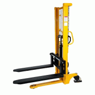 Gerbeur hydraulique SYC 1.5T - 1.6M avec fourches extensibles et capacité de 1,5T_1