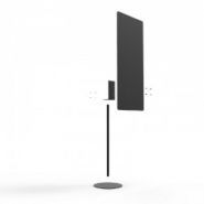 421-097 - Porte-visuel de comptoir effet ardoisine - Etic Création - Hauteur 159 cm_1