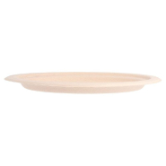 Assiette ovale bagasse naturel 26,3x19,9x2cm - par 800_1