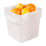 Bac alimentaire 8L 22,5x22,5x23cm polypropylène blanc_1