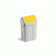 POUBELLE flip flap avec couvercle basculant 50l_1