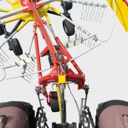 Andaineur robuste Top 342 doté d’un rotor TOPTECH PLUS