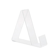 Chevalet multifonction en PMMA - L 4xP 14xH 13cm - Transparent - Épaisseur 2mm_1