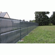 Jarditop - kit occultation 50m grillage rigide gris - kog50063_1