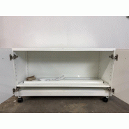 Meuble sous paillasse Asem Porte double Métal | 120x47_1