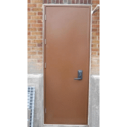 Porte anti-inondation Flo-Secur ST - acier étanche 840mm - options barre anti-panique et coupe-feux_1
