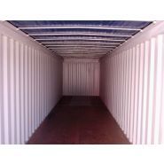 Conteneur maritime open top 40 pieds - Toit bâché escamotable - Idéal pour marchandises volumineuses_1