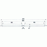 Entrée d&#039;air autoréglable acoustique esea finition blanc