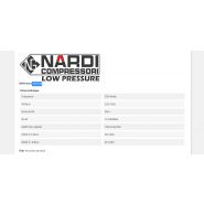 Compresseur électrique Silverstone SILV220 - Nardi Compressori France - Débit 100 L/min - 8 bars - Sans huile_1
