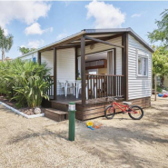 Borne lumineuse OMO IP55 E27 23W - Vert [DOPO 5400] pour éclairage extérieur_1