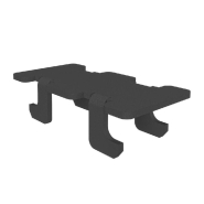 Chapeau montant L6cm anthracite_1
