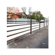 Barrière SCHOLA - Longueur 200 cm - Hauteur hors sol 120 cm - Tube acier - Peinture polyester_1