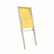 Fauteuil futon Boogie - Hêtre massif - Coloris jaune - Design moderne et pliable_1