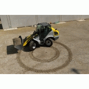 Mini-chargeuse Kramer 8105 - 5,5 tonnes - 100 ch - Cabine panoramique et traction optimisée_1