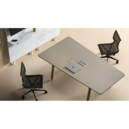 Table connectée moderne TAKE OFF EVO & COUNTRY - idéale pour réunions, travail en équipe et présentations_1