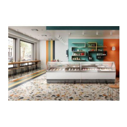 Vitrine à crèmes glacées froid ventilé pour chr, traiteurs, boulangeries, pâtisseries, marchands de glace et snacks -  millennium lx isa_1