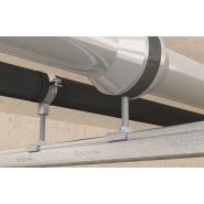 Collier de fixation FRS K - Fischer - avec garniture isolante intégrée et pare-vapeur autocollant_1