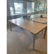 Bureau open space - structure en U d'occasion - ergonomique et design contemporain_1